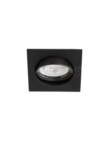 Lem spotlight incas square orient black gu5,3 12v 11x11 hole 8x8